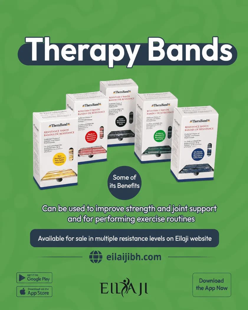 Long TheraBand for Rehabilitation and Strengthening